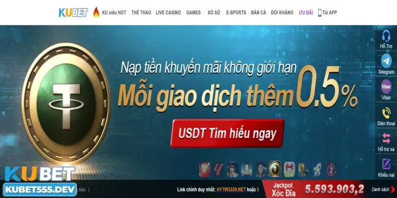Điều cần lưu ý khi muốn nạp tiền Kubet